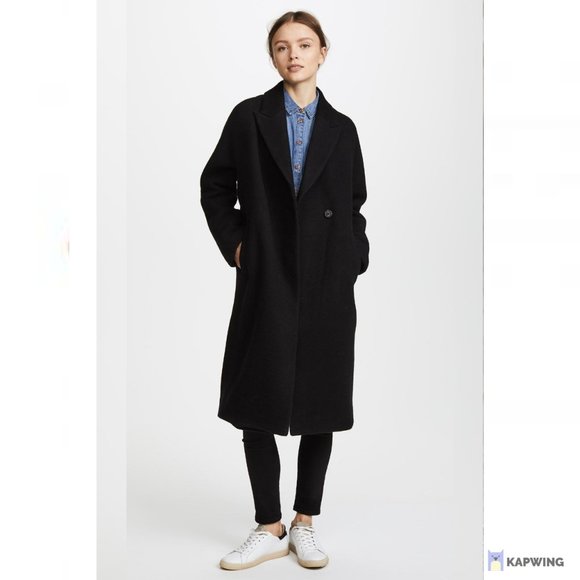 Madewell Jackets & Blazers - NWT Madewell Wool Atlas Cocoon Coat size 2